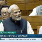 प्रधानमंत्री नरेन्द्र मोदी ने संविधान अंगीकरण की 75वीं वर्षगांठ पर लोकसभा में विशेष चर्चा को संबोधित किया